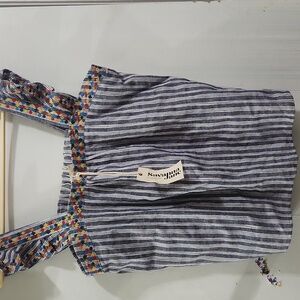 Savanna Jane Boho Embroidered Tank Top